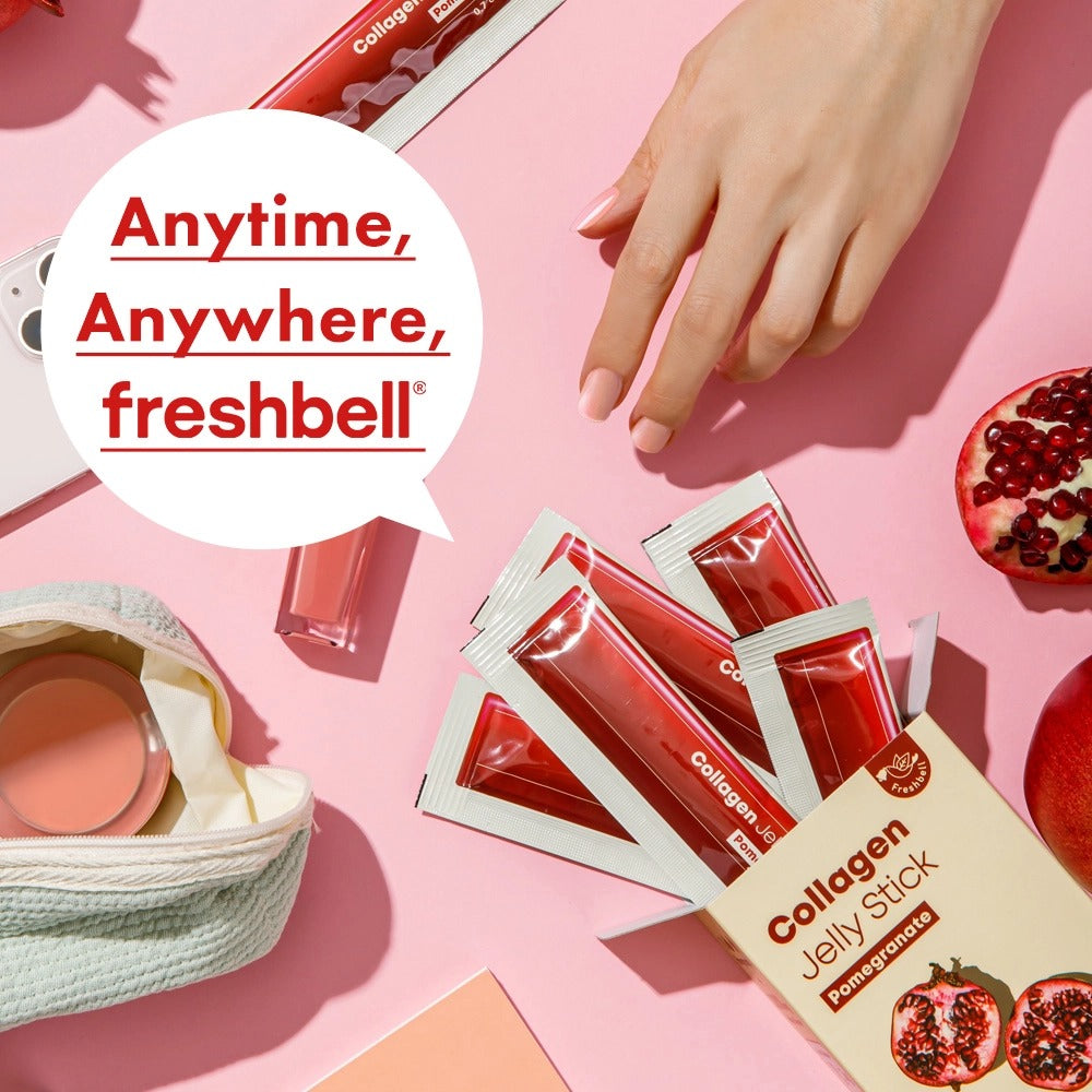 Thạch Collagen FRESHBELL Pomegranate Collagen Jelly Stick