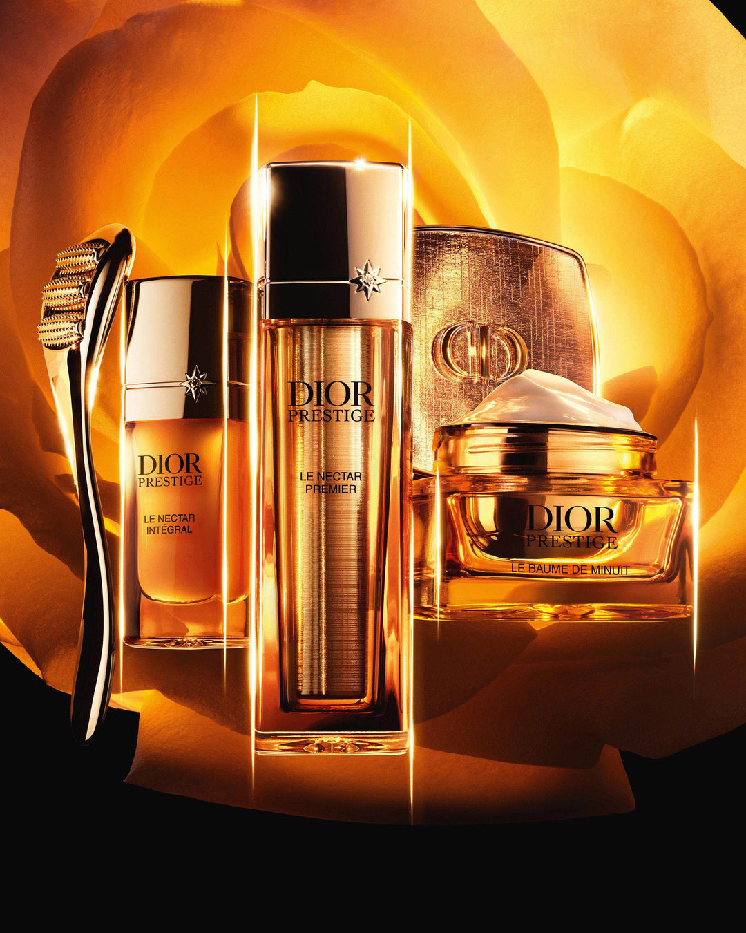 Thanh Lăn Massage DIOR Prestige Le Pétale Triple Rollers