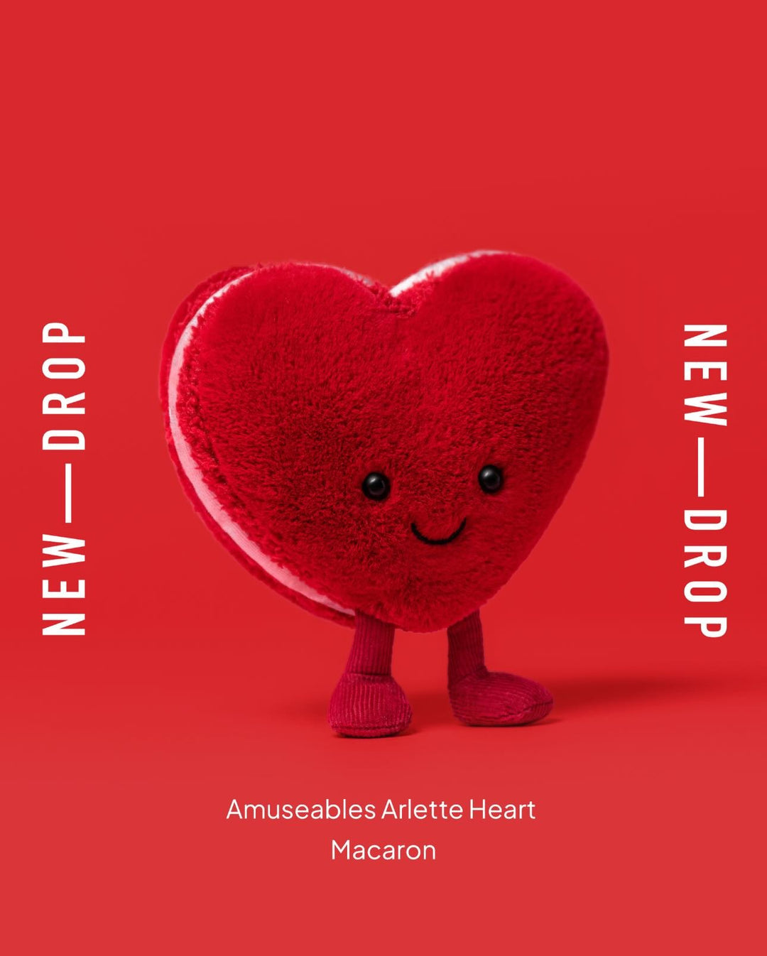 Thú Bông JELLYCAT Amuseables Arlette Heart Macaron