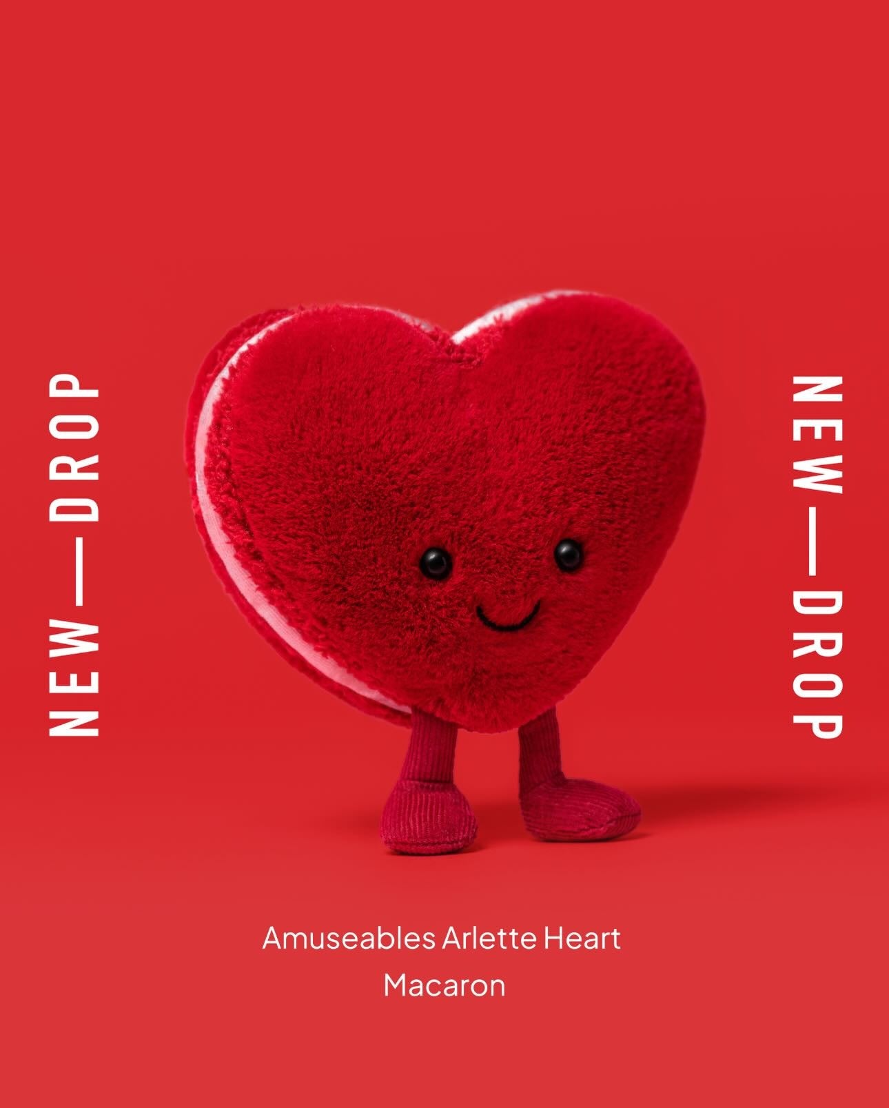 Thú Bông JELLYCAT Amuseables Arlette Heart Macaron-Kallos