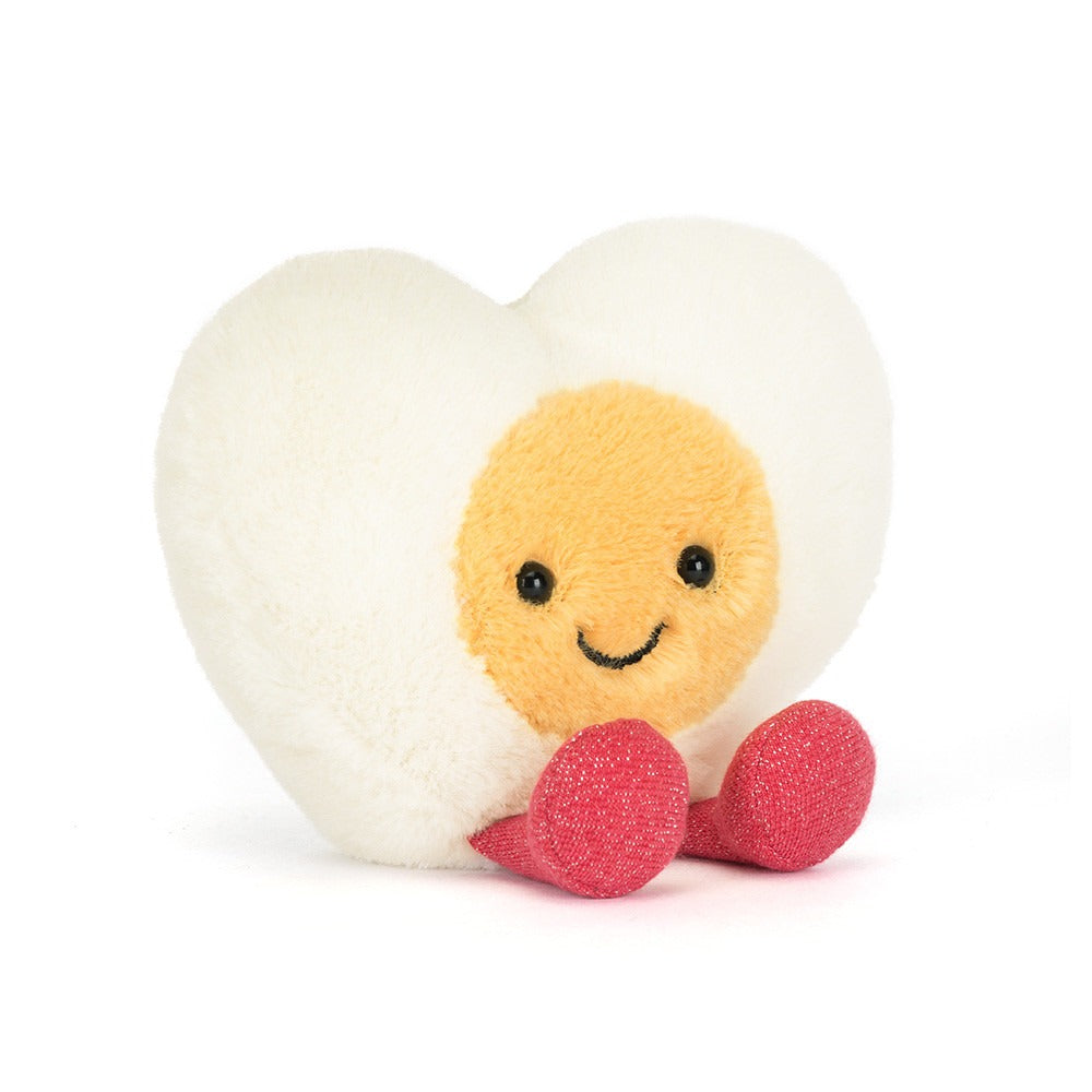 Thú Bông JELLYCAT Amuseables Heart Boiled Egg