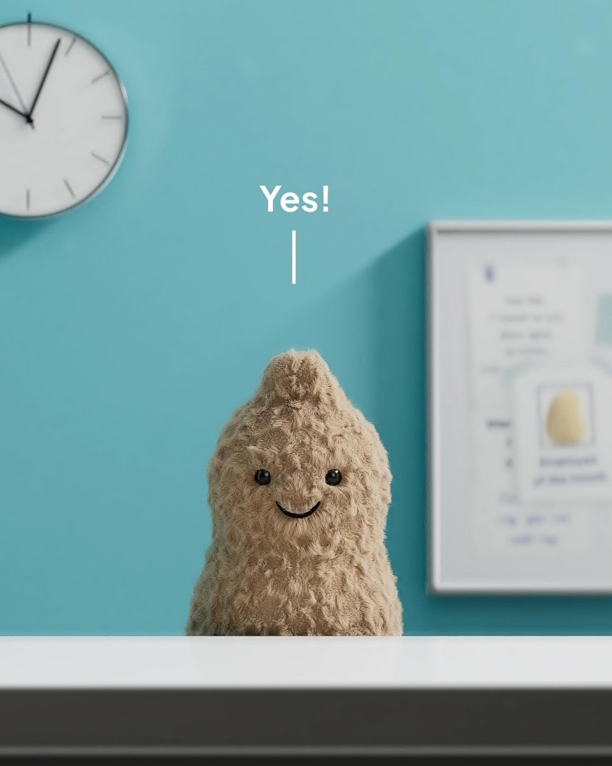 Thú Bông JELLYCAT Amuseables Peanut