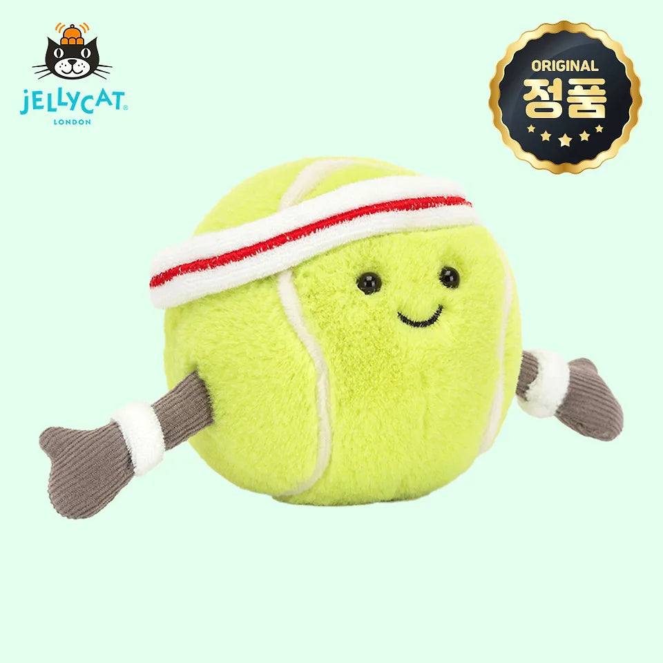 Thú Bông JELLYCAT Amuseables Sports Tennis Ball in Gift Box