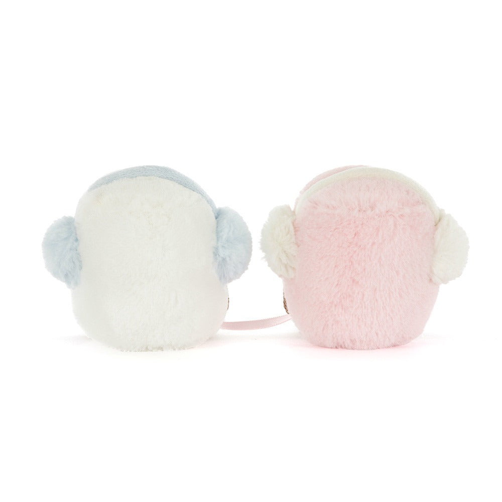Thú Bông JELLYCAT Amuseables Toastie Pink And White Marshmallows-Kallos