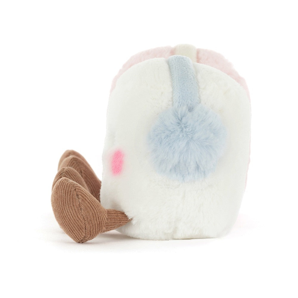 Thú Bông JELLYCAT Amuseables Toastie Pink And White Marshmallows-Kallos