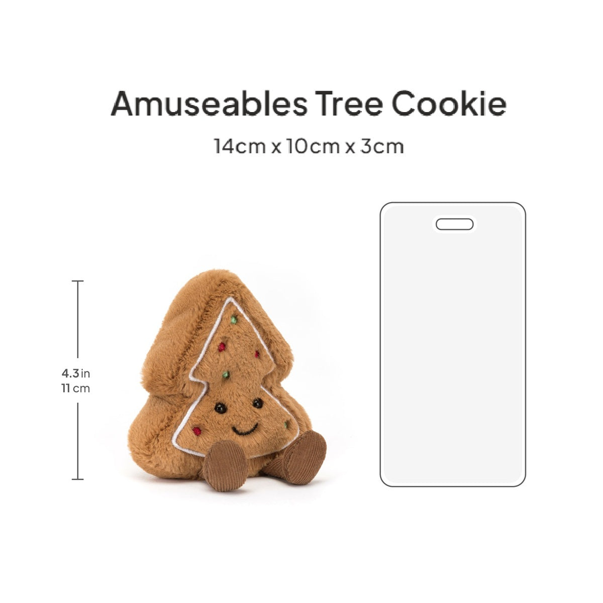 Thú Bông JELLYCAT Amuseables Tree Cookie