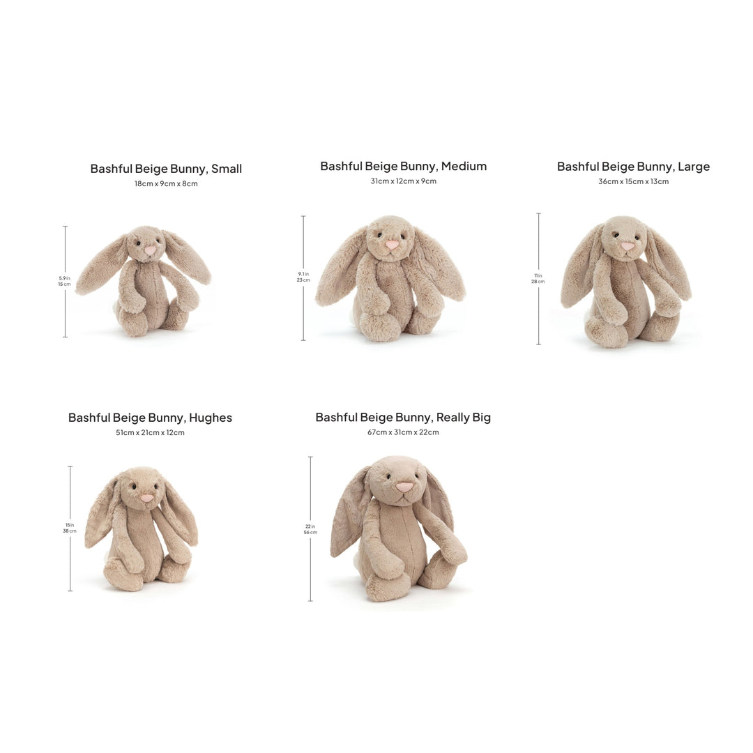 Thú Bông JELLYCAT Bashful Beige Bunny
