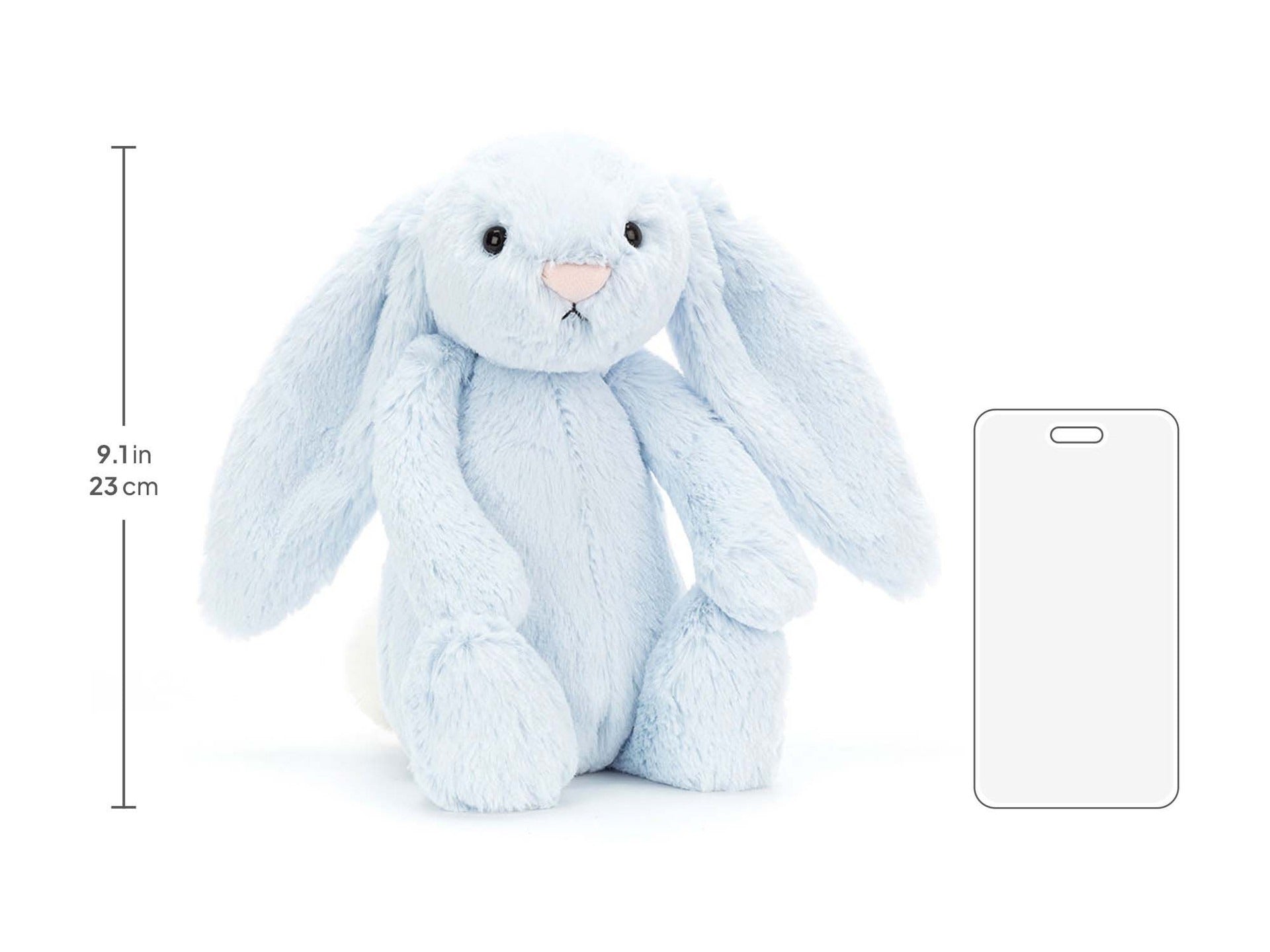 Thú Bông JELLYCAT Bashful Blue Bunny-Kallos