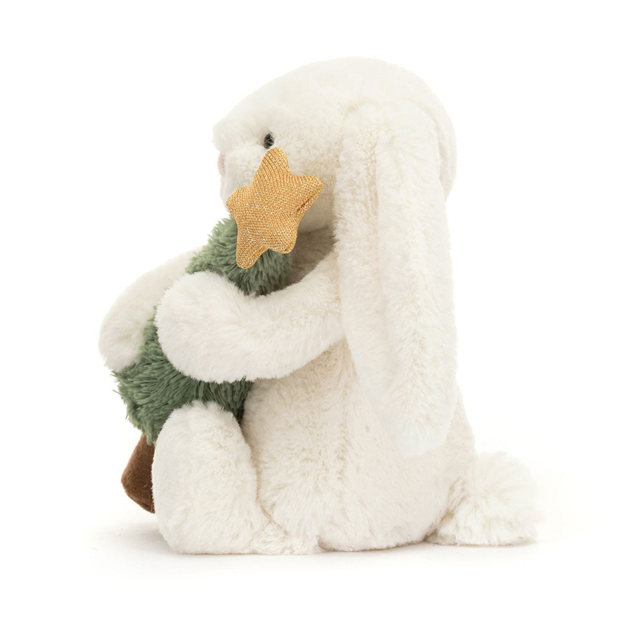 Thú Bông JELLYCAT Bashful Bunny With Christmas Tree-Kallos