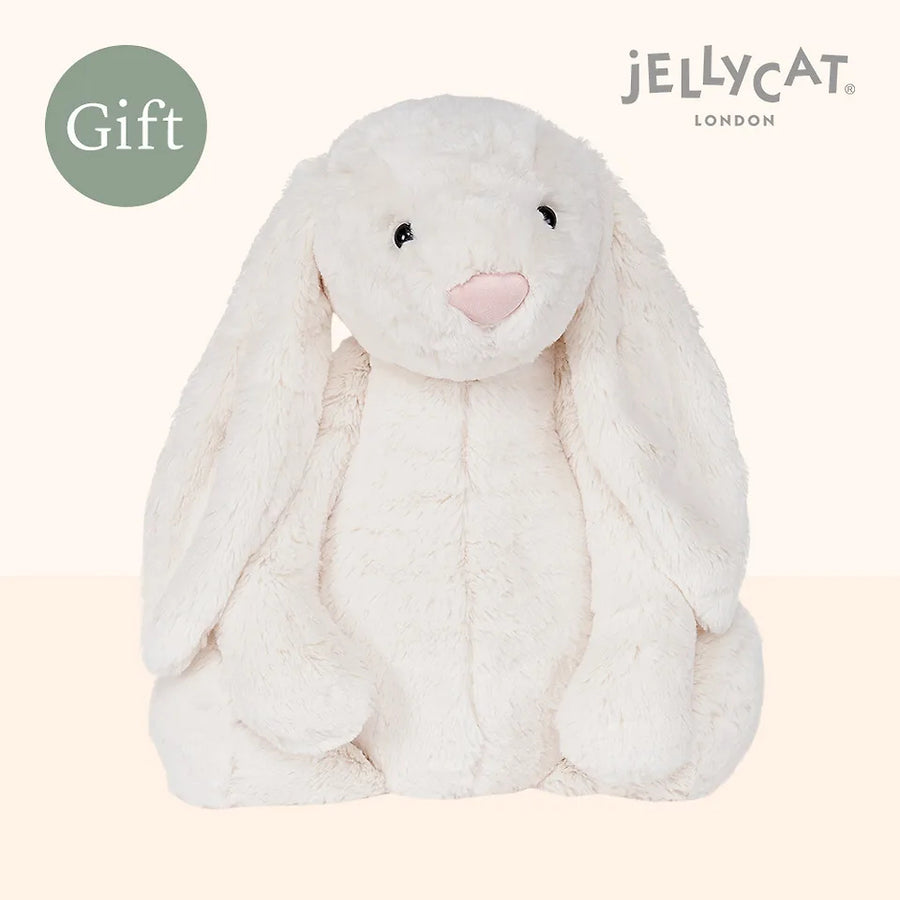 Thú Bông JELLYCAT Bashful Cream Bunny (size XL) - Kallos Vietnam