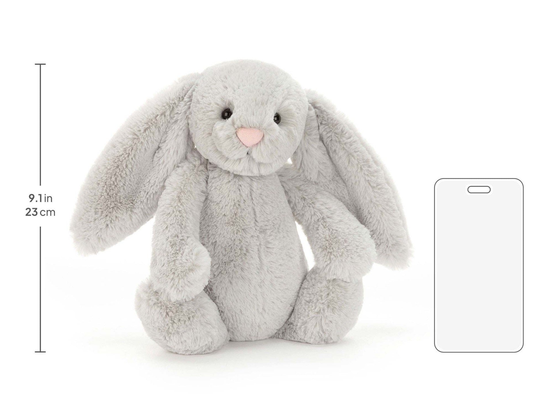 Thú Bông JELLYCAT Bashful Silver Bunny-Kallos