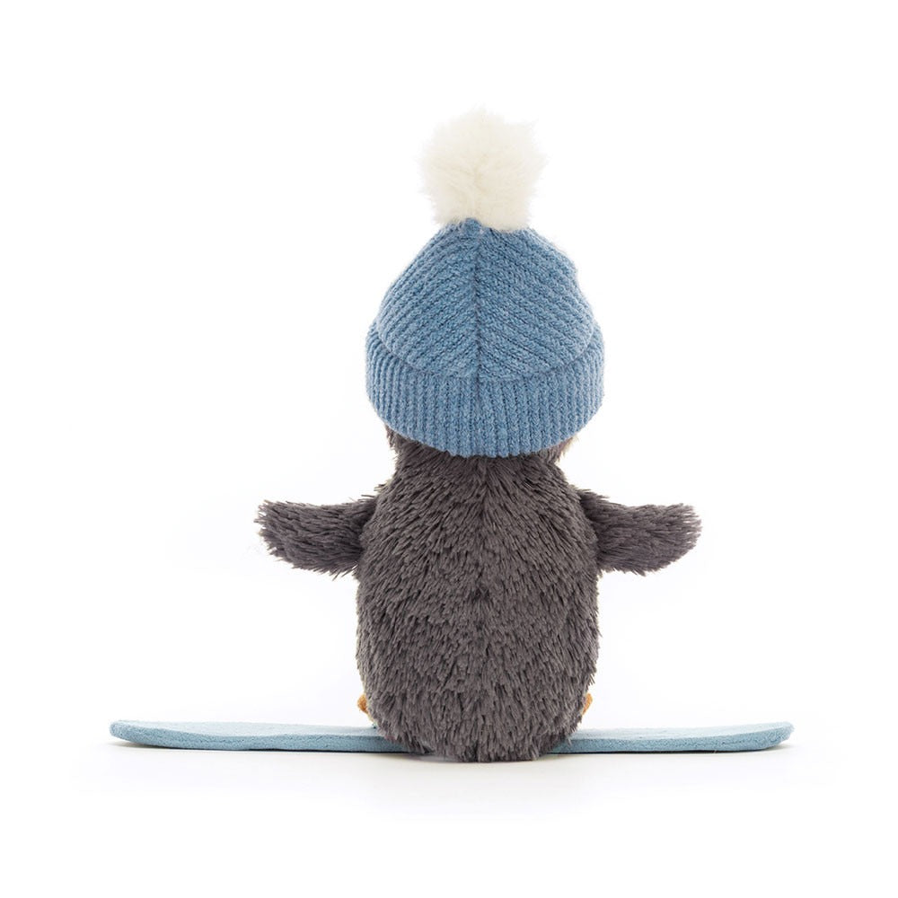 Thú Bông JELLYCAT Peanut Penguin Snowboarding-Kallos