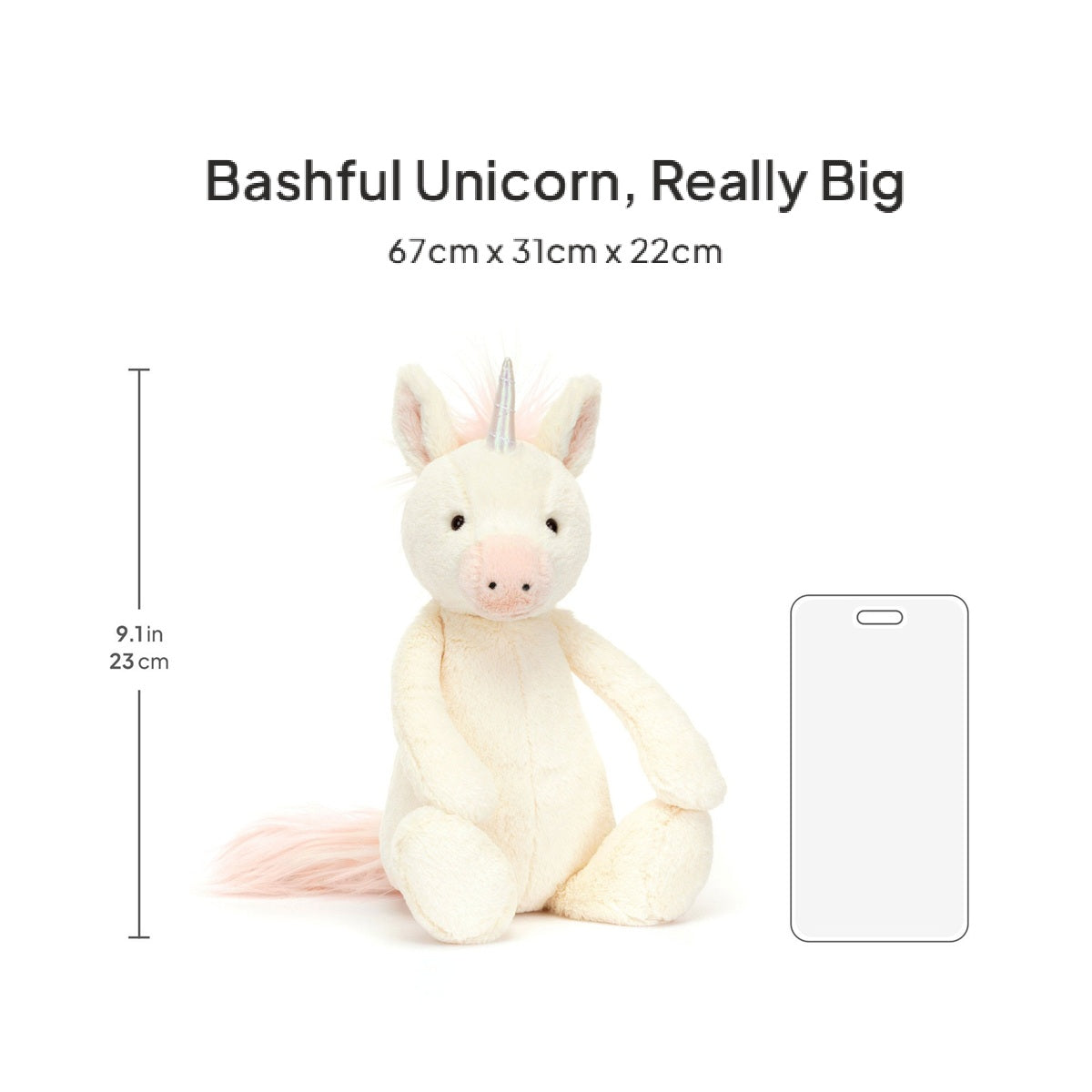 Thú Bông Kỳ Lân JELLYCAT Bashful Unicorn