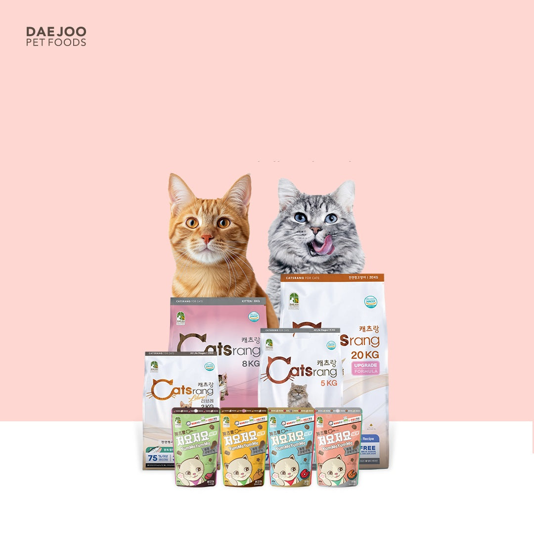 Thức Ăn Mèo DAEJOO CATSRANG Cats And All Ages Dry Cat Food - Kallos Vietnam