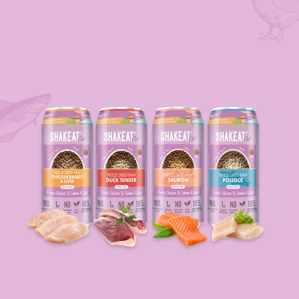 Thức Ăn Mèo DAEJOO Shakeat Cat Freeze Dried Chicken Breast & Liver - Kallos Vietnam