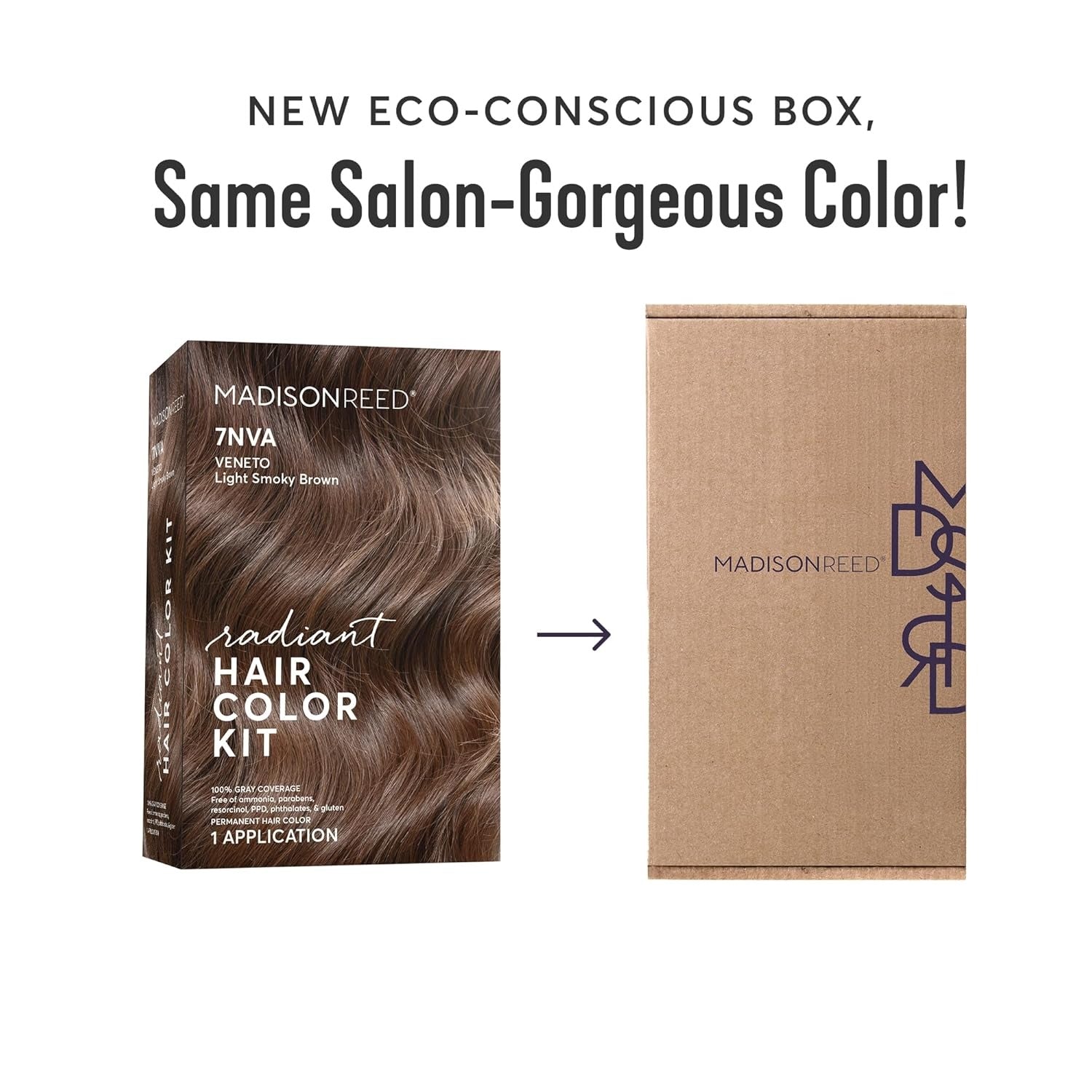 Thuốc Nhuộm Tóc Madison Reed Radiant Hair Color #7NVA Veneto Light Brown-Kallos