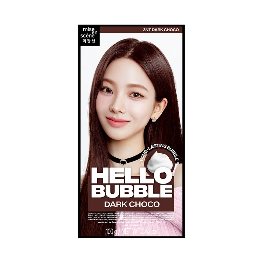 Thuốc Nhuộm Tóc Mise En Scene Hello Bubble #3NT Dark Choco-Kallos