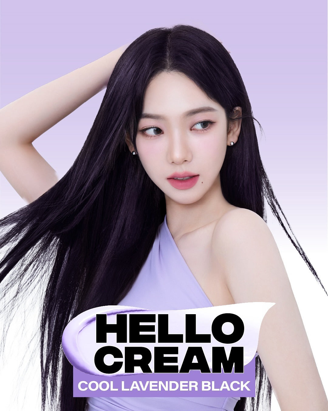 Thuốc Nhuộm Tóc Mise En Scene Hello Cream #3CLB Cool Lavender Black