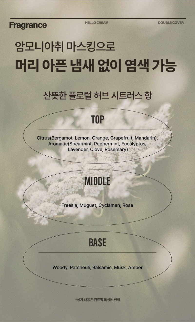 Thuốc Nhuộm Tóc Mise En Scene Hello Cream Double Cover #1MB Mystic Black