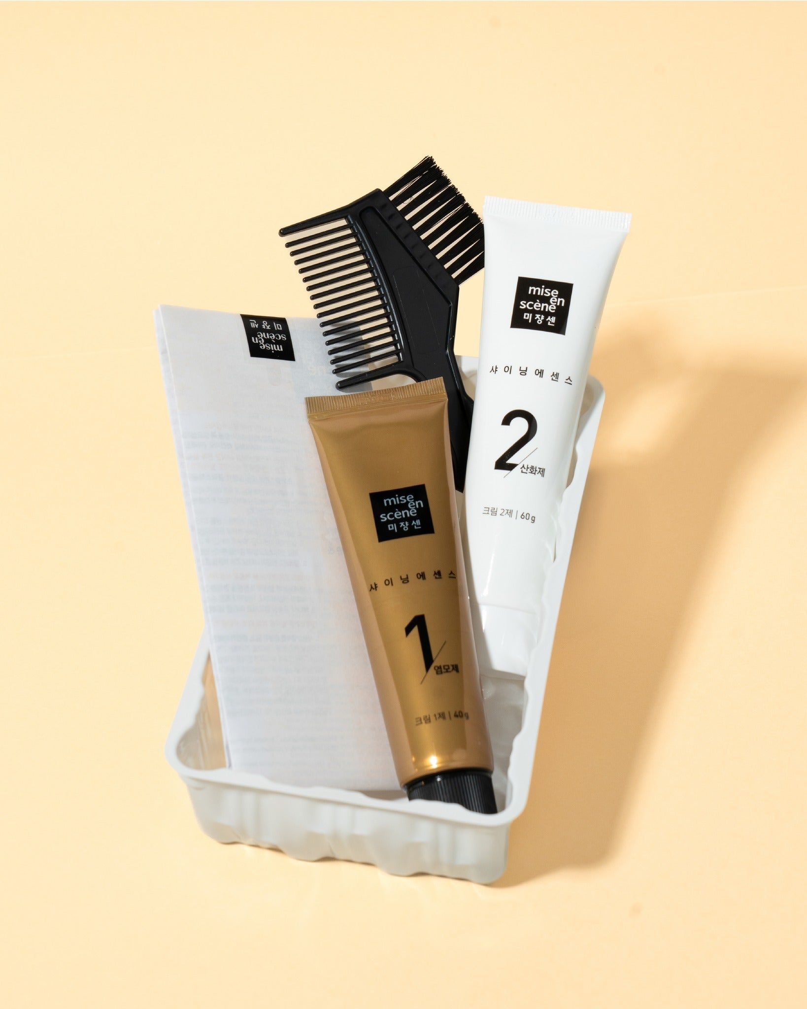 Thuốc Nhuộm Tóc Mise En Scene Shining Essence #7N Natural Brown-Kallos