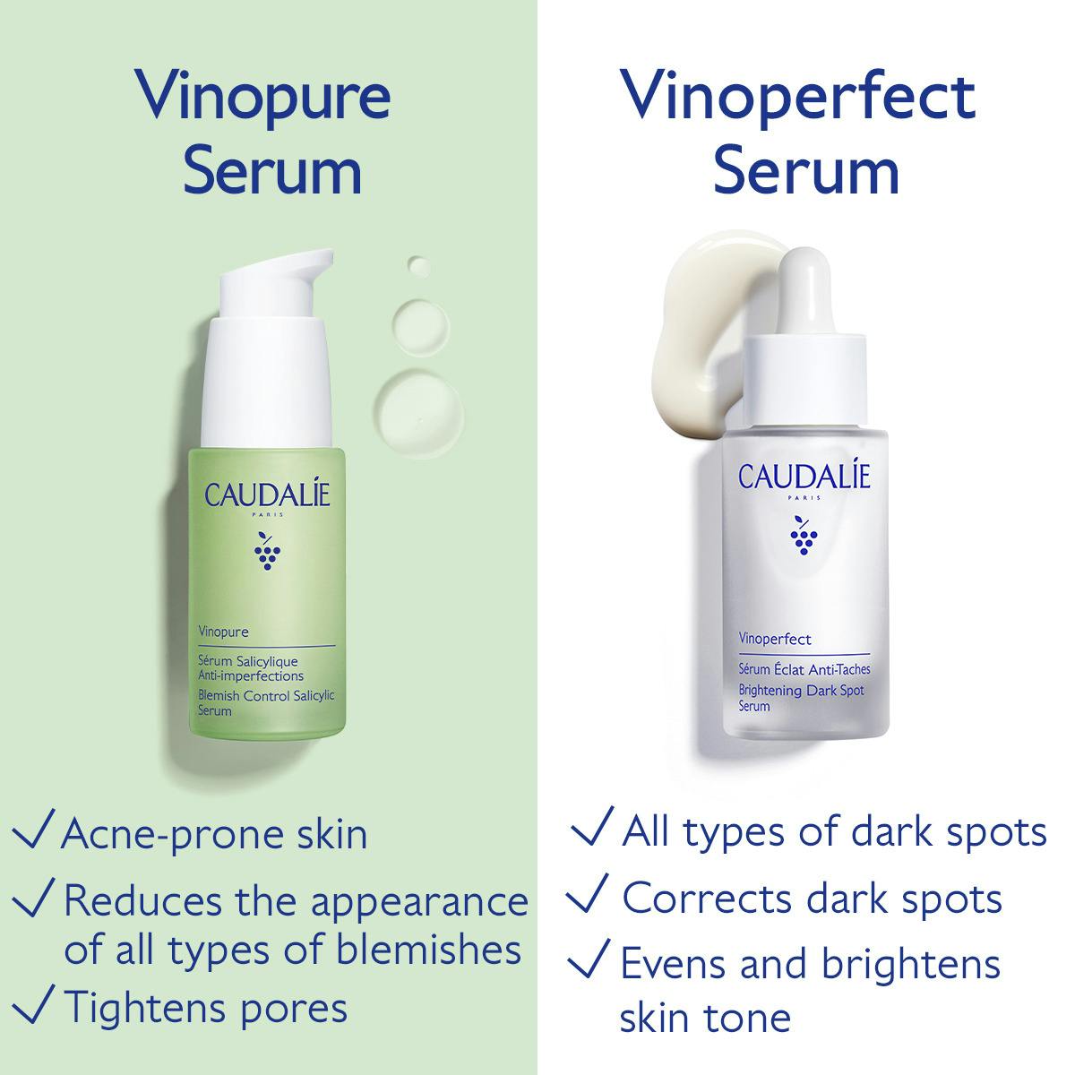 Tinh Chất Caudalie Vinopure Blemish Control Salicylic Serum #30 mL