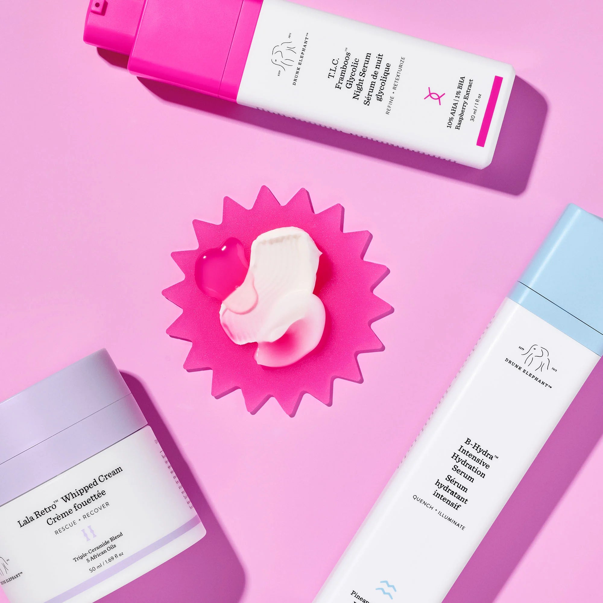 Tinh Chất Drunk Elephant T.L.C. Framboos Glycolic Night Serum-Kallos