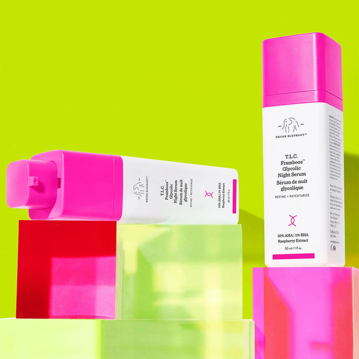 Tinh Chất Drunk Elephant T.L.C. Framboos Glycolic Night Serum-Kallos