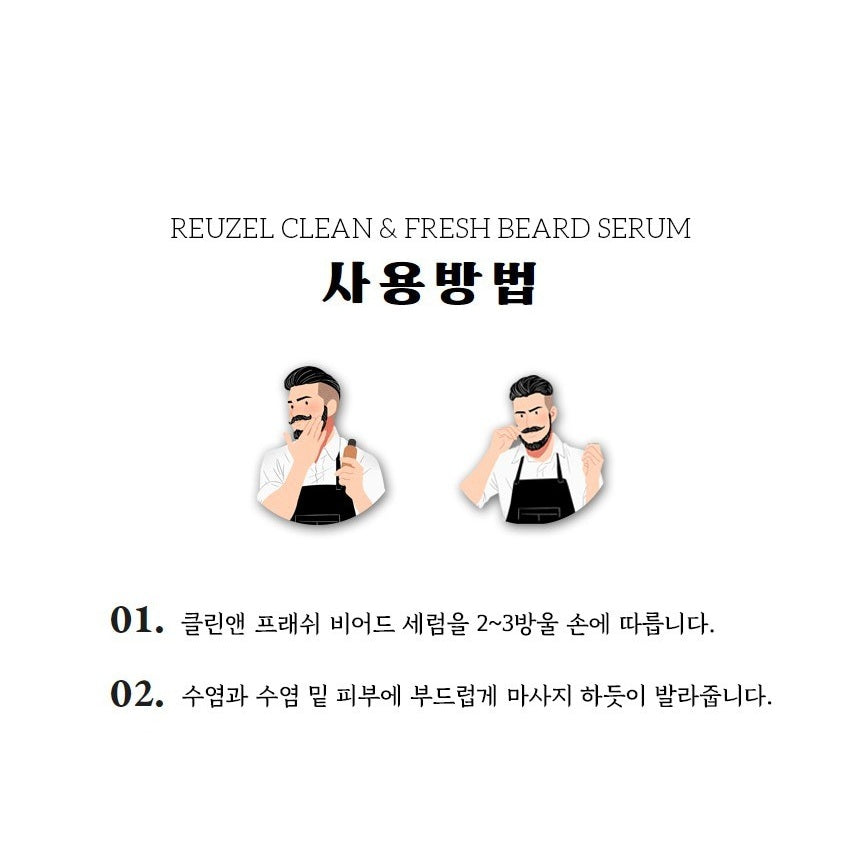 Tinh Chất Dưỡng Râu REUZEL Beard Serum