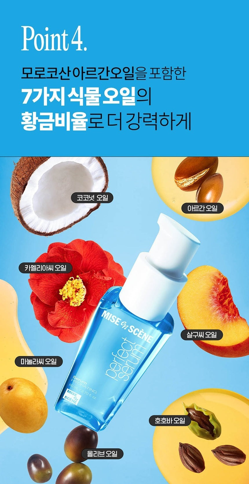 Tinh Chất Dưỡng Tóc Mise En Scene Perfect Hydrating Serum-Kallos