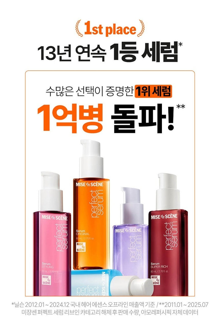 Tinh Chất Dưỡng Tóc Mise En Scene Perfect Rose Perfume Serum-Kallos
