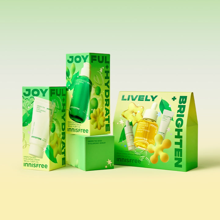 Tinh Chất INNISFREE Green Tea Seed Hyaluronic Serum [Green Holiday] - Kallos Vietnam
