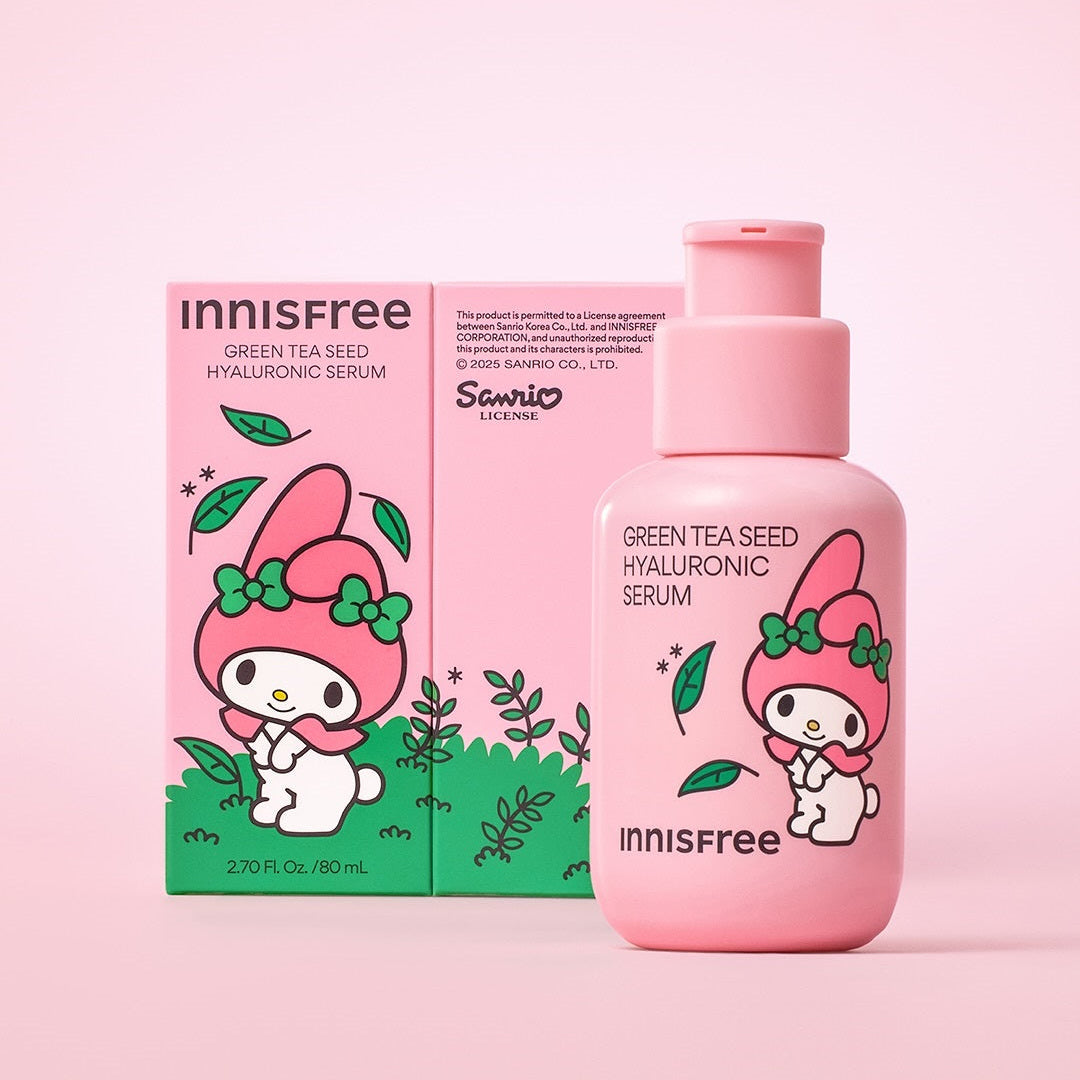 Tinh Chất INNISFREE Green Tea Seed Hyaluronic Serum [My Melody Edition]