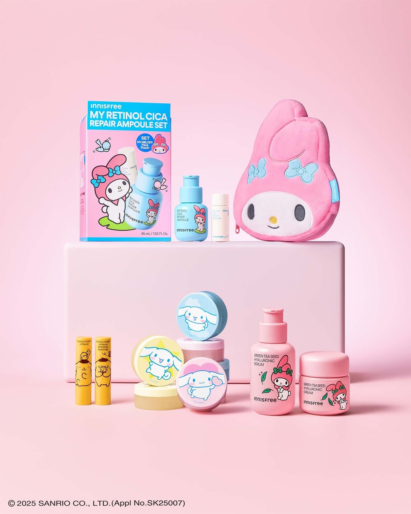 Tinh Chất INNISFREE Green Tea Seed Hyaluronic Serum [My Melody Edition] - Kallos Vietnam