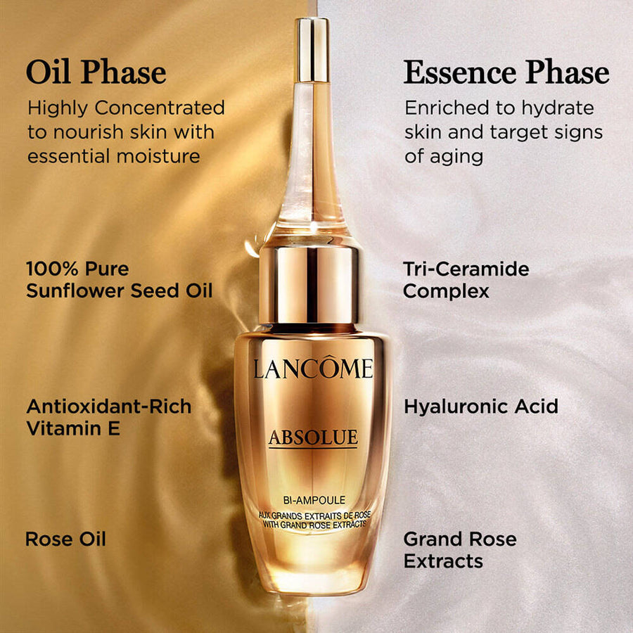 Tinh Chất LANCÔME Absolue Bi-Ampoule With Grand Rose Extracts - Kallos Vietnam