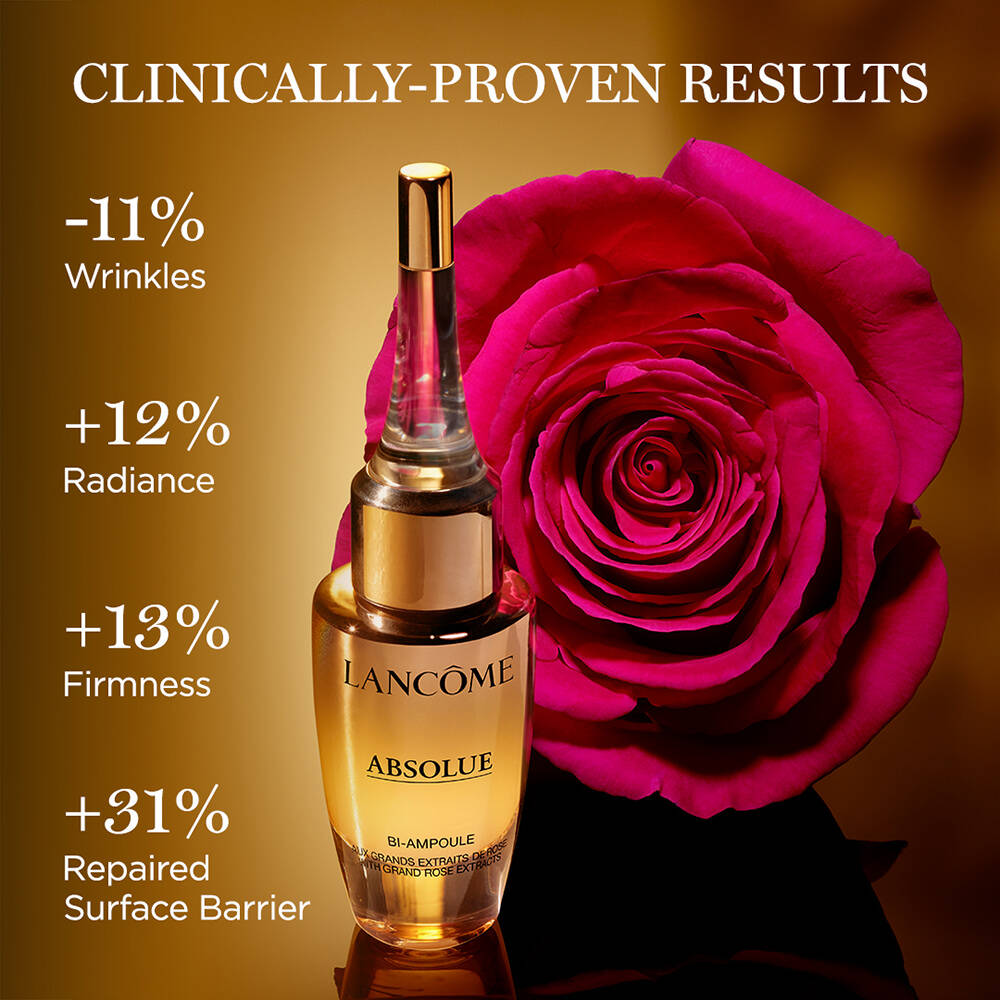 Tinh Chất LANCÔME Absolue Bi-Ampoule With Grand Rose Extracts