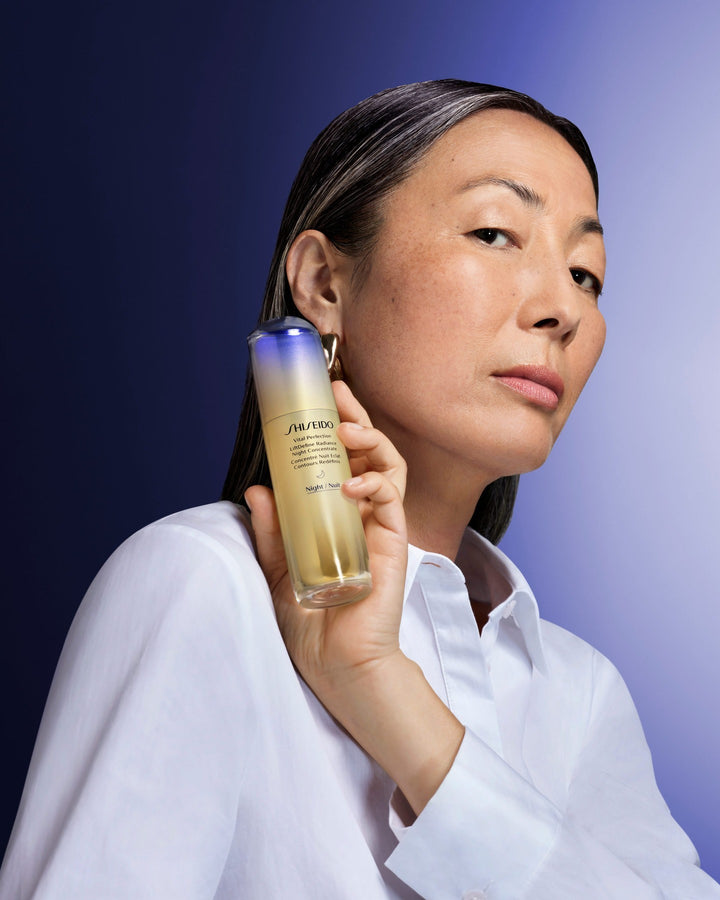 Tinh Chất SHISEIDO Vital Perfection LiftDefine Radiance Night Concentrate - Kallos Vietnam