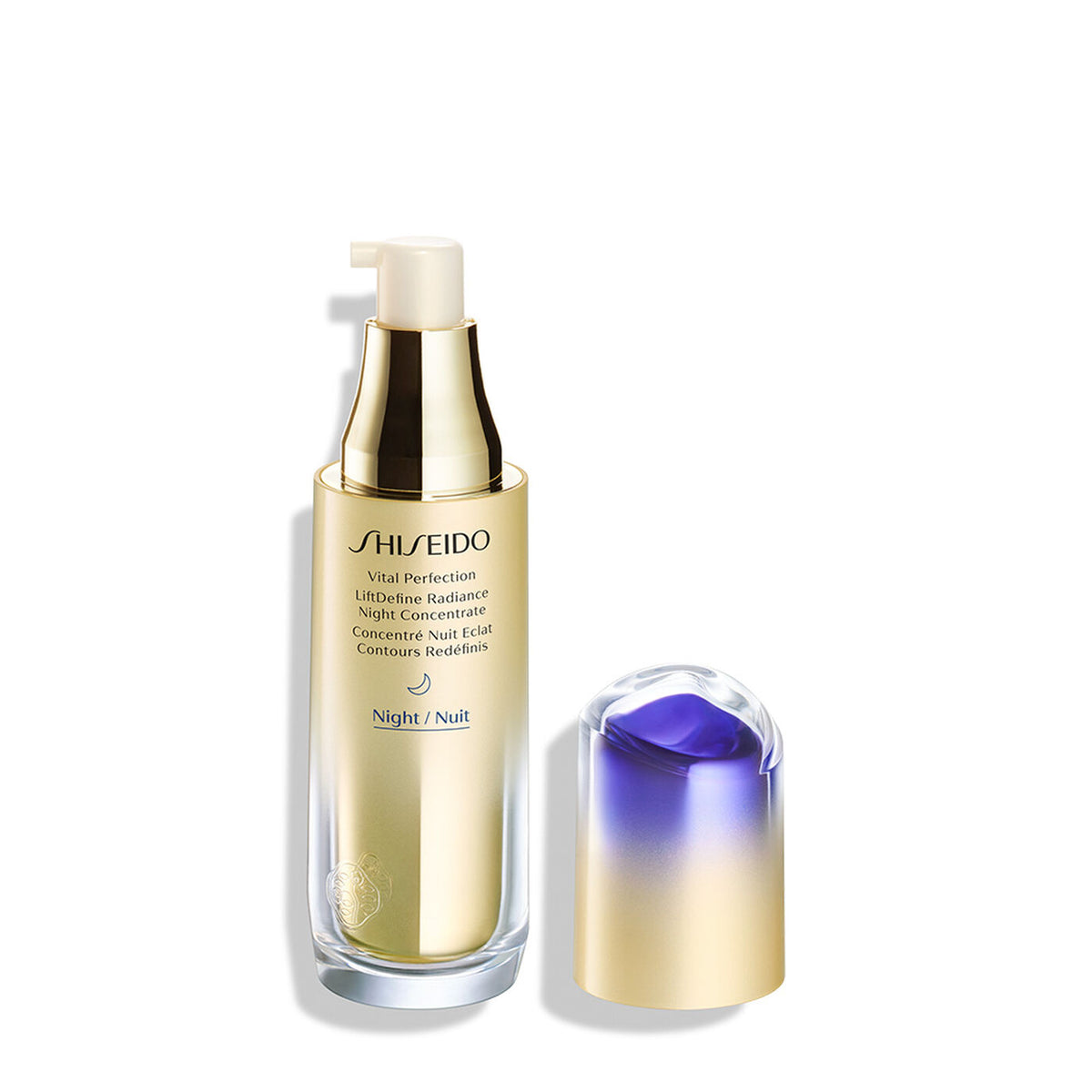 Tinh Chất SHISEIDO Vital Perfection LiftDefine Radiance Night Concentrate