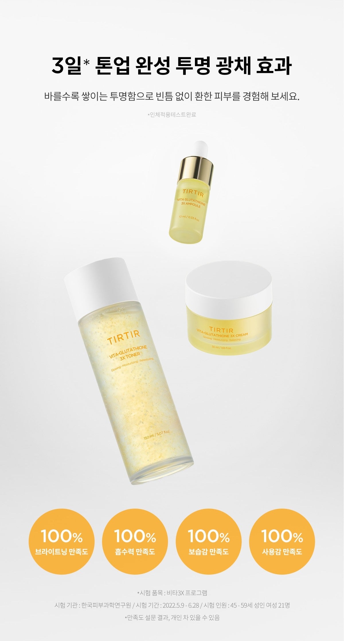 Tinh Chất TIRTIR Vita Glutathione 3X Ampoule Program-Kallos