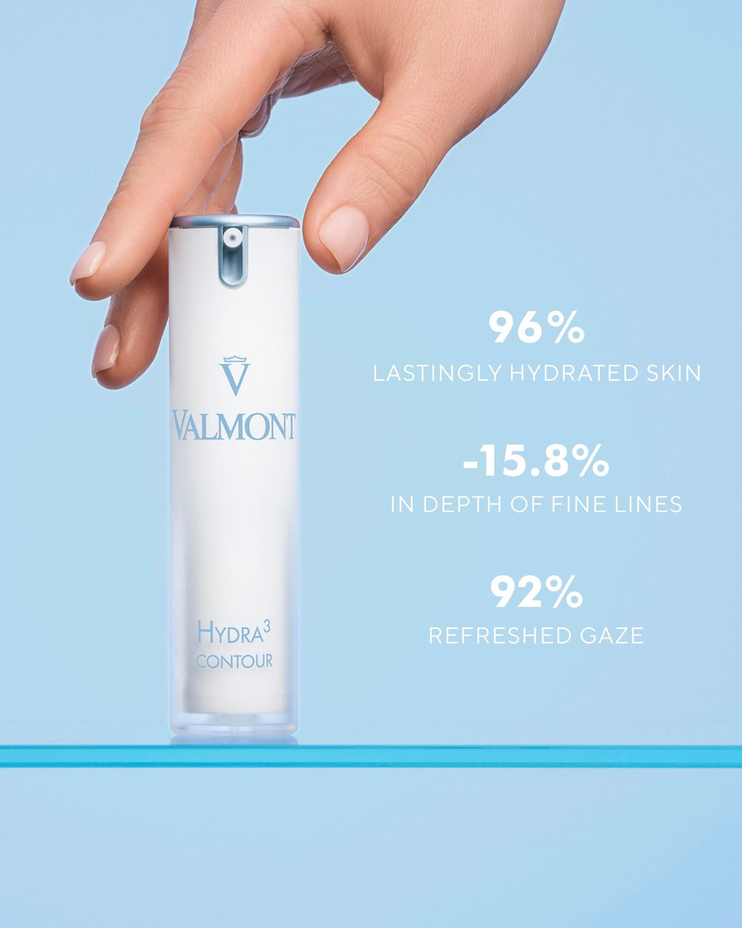 Tinh Chất VALMONT Hydra3 Contour Plumping Moisturizing Eye Gel