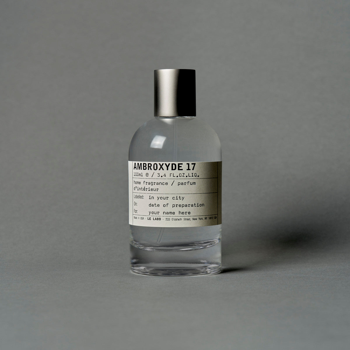 Xịt Thơm Phòng LE LABO Ambroxyde 17 Home Fragrance