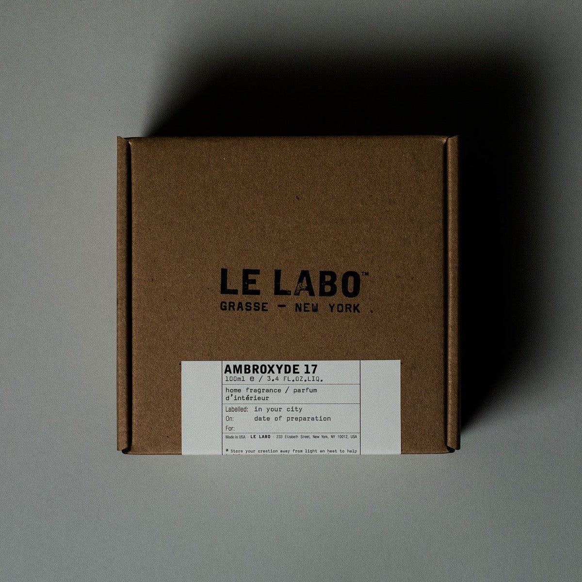 Xịt Thơm Phòng LE LABO Ambroxyde 17 Home Fragrance
