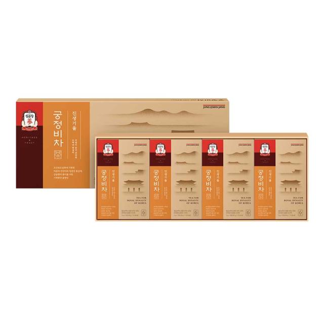 Trà KGC Jung Kwan Jang Palace Secret Tea Ginseng Giyul #40 Sachets-Kallos