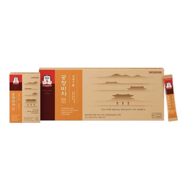 Trà KGC Jung Kwan Jang Palace Secret Tea Ginseng Giyul #40 Sachets-Kallos