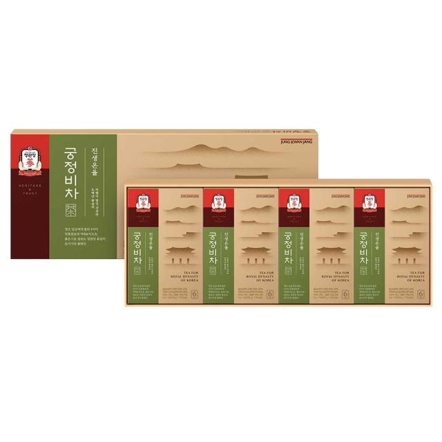 Trà KGC Jung Kwan Jang Palace Secret Tea Ginseng Onyul #40 Sachets-Kallos