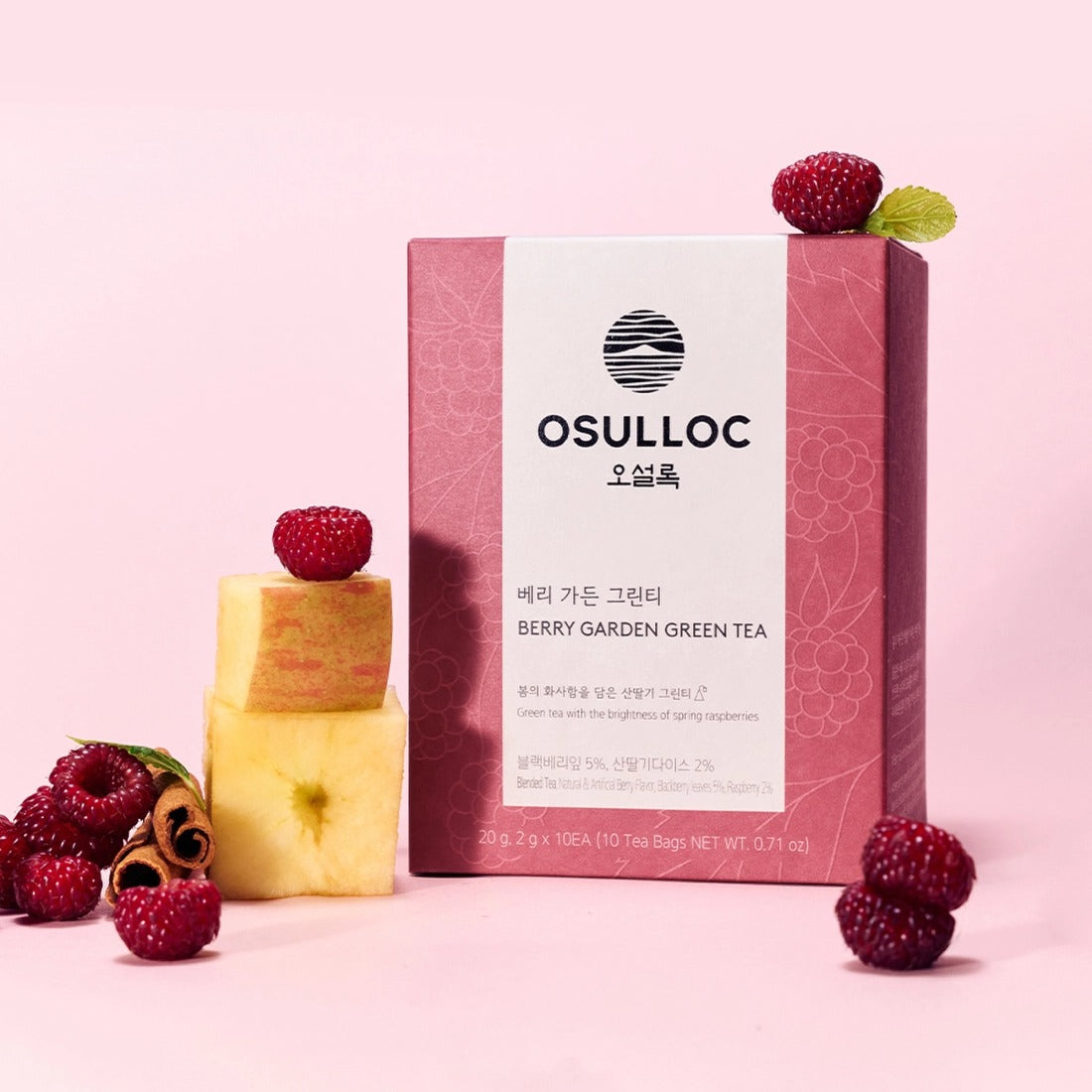Trà OSULLOC Berry Garden Green Tea-Kallos