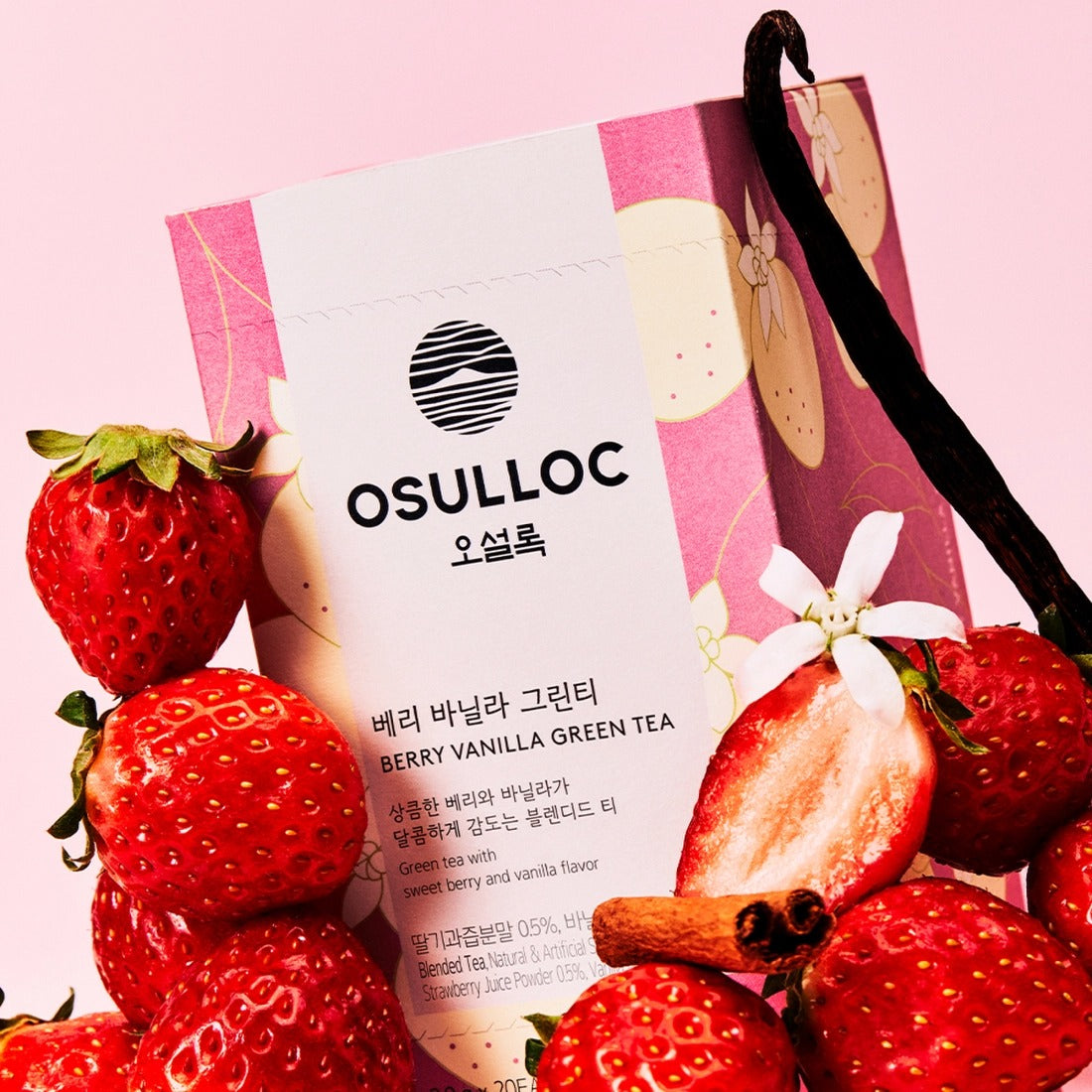 Trà OSULLOC Berry Vanilla Green Tea-Kallos