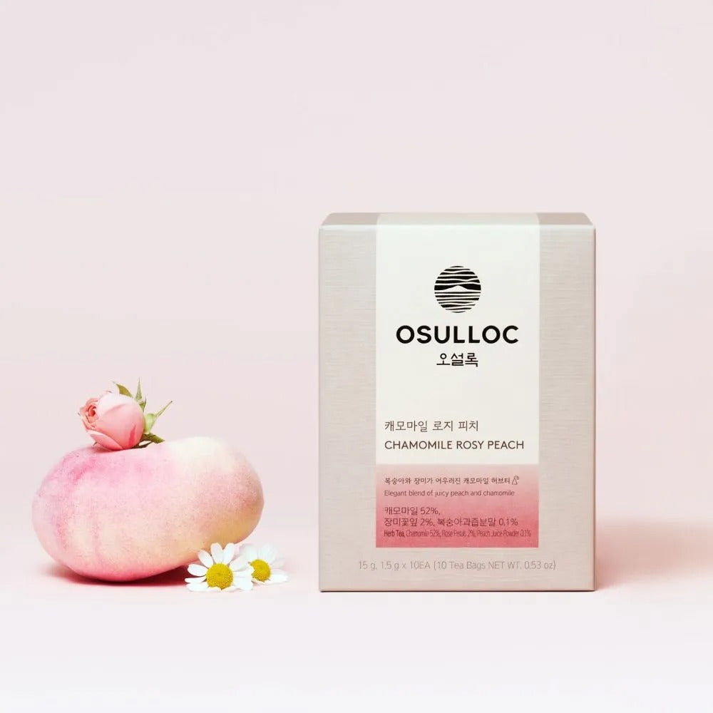 Trà OSULLOC Chamomile Rosy Peach Tea-Kallos