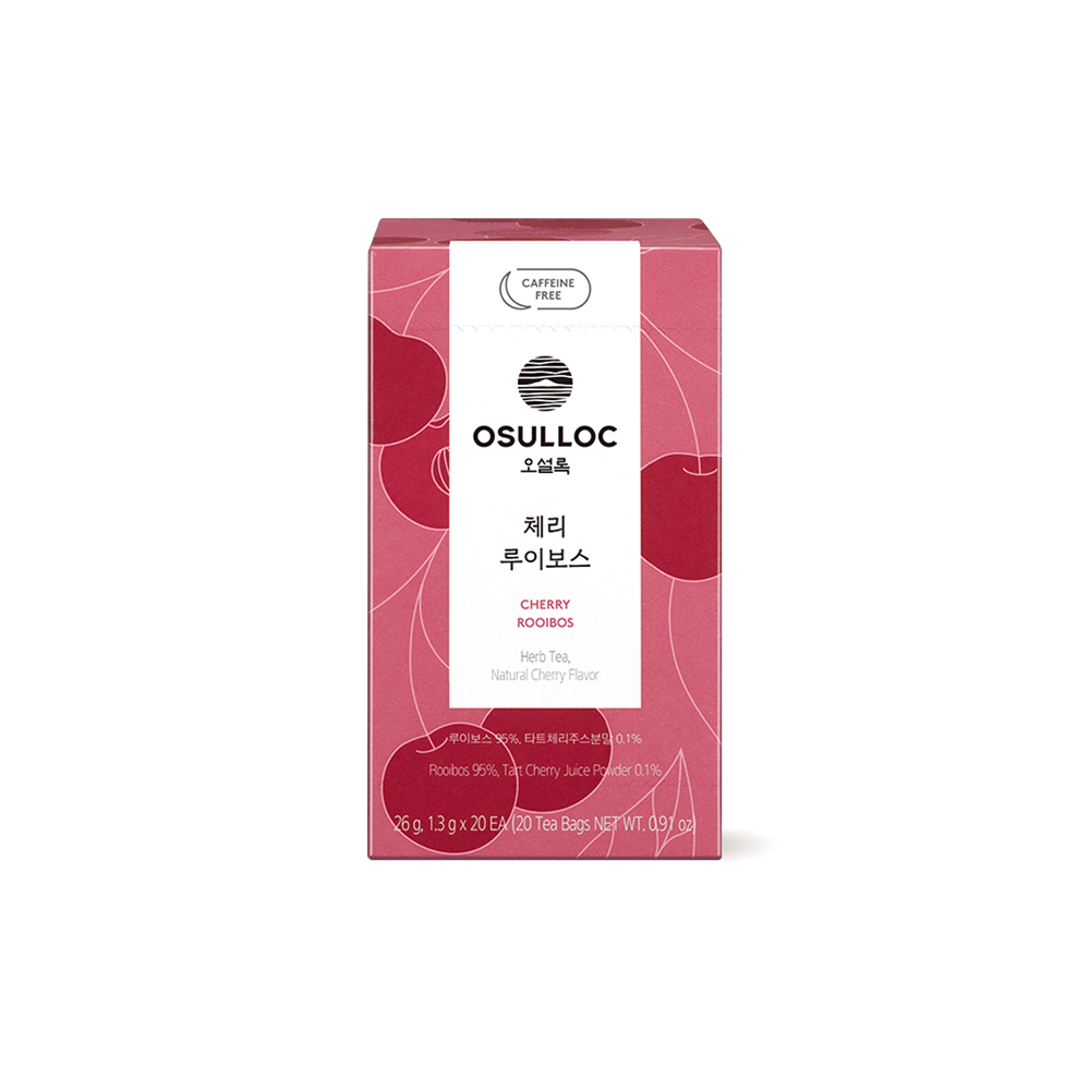 Trà OSULLOC Cherry Rooibos Tea-Kallos