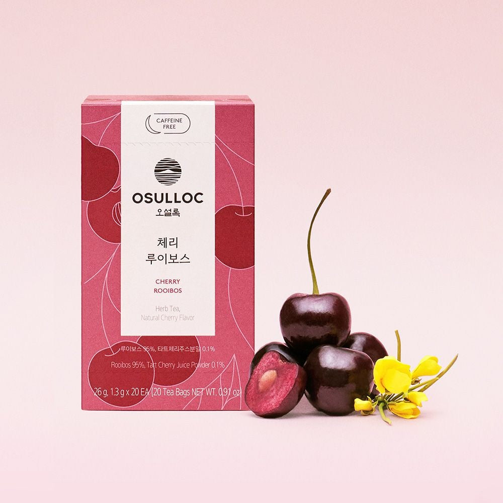 Trà OSULLOC Cherry Rooibos Tea-Kallos