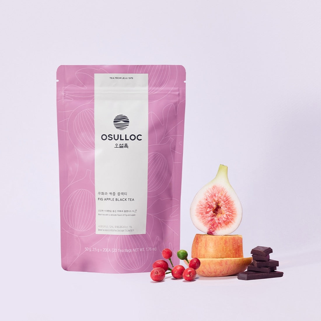Trà OSULLOC Fig Apple Black Tea-Kallos
